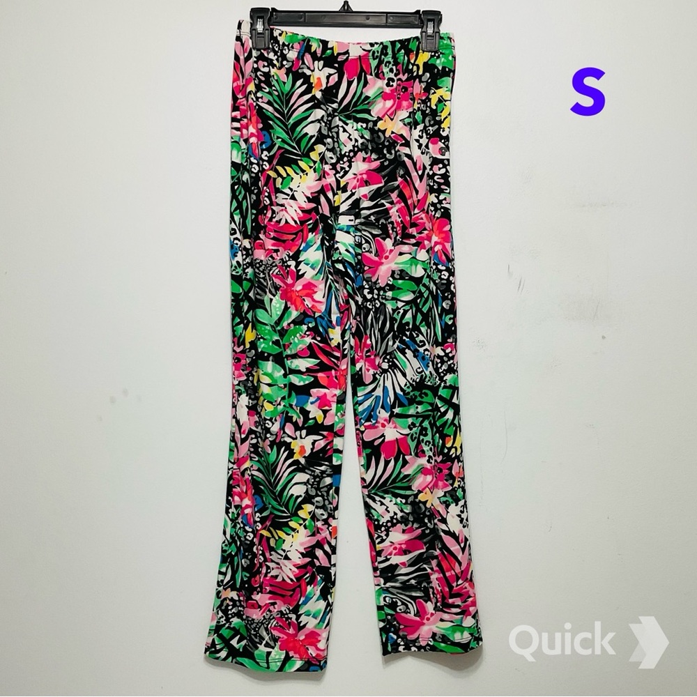S - NWT Chadwicks Floral Elasticated Waist Pants